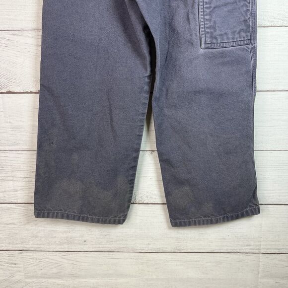 Patagonia Boys Gray Cotton Y2K Wide Leg Pants Size 8 - Picture 8 of 13